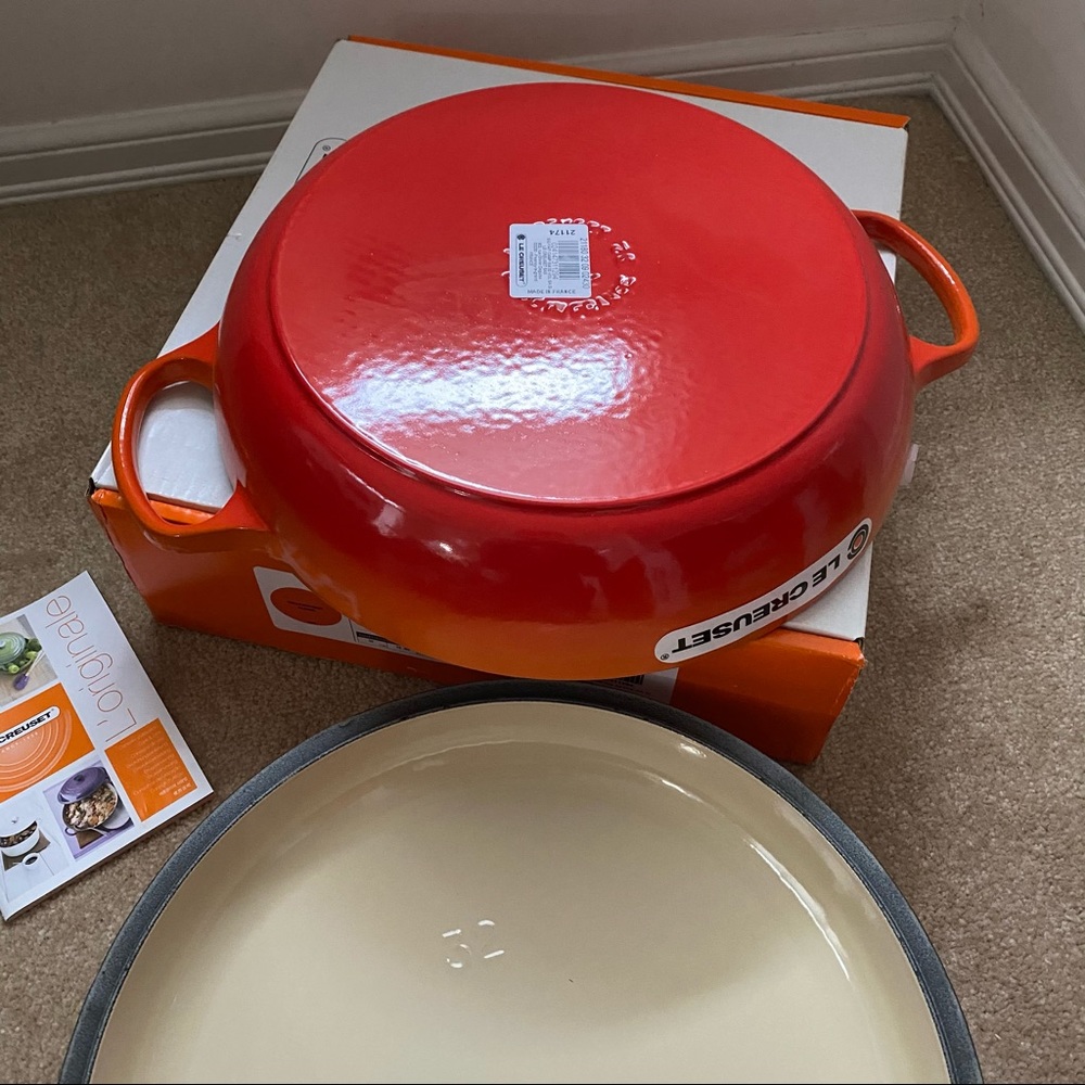 Le Creuset new #32 5qt volcanic - Picture 5 of 12
